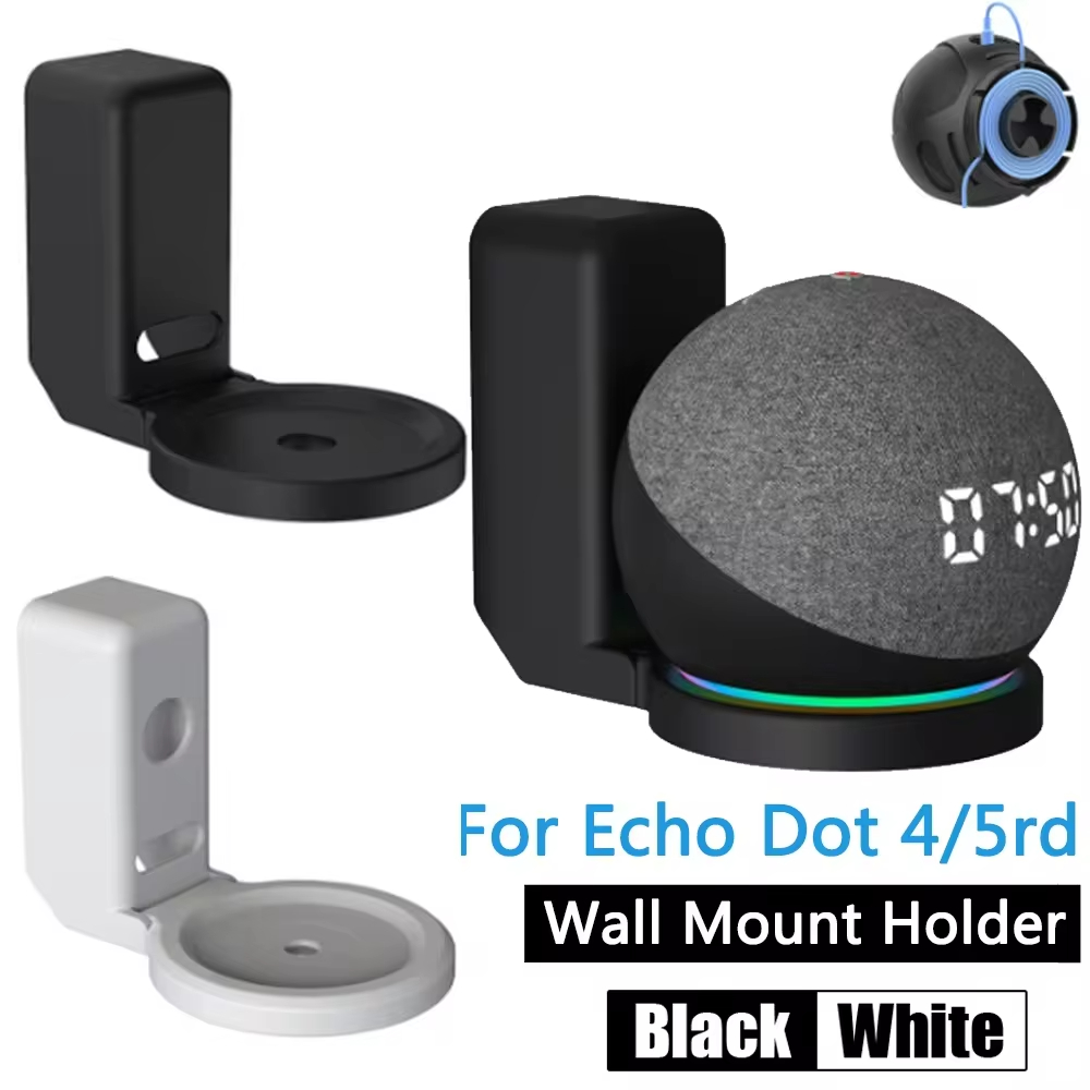 Amazon Speaker Echo Dot 5 - Suporte de parede para alto-falante portátil,