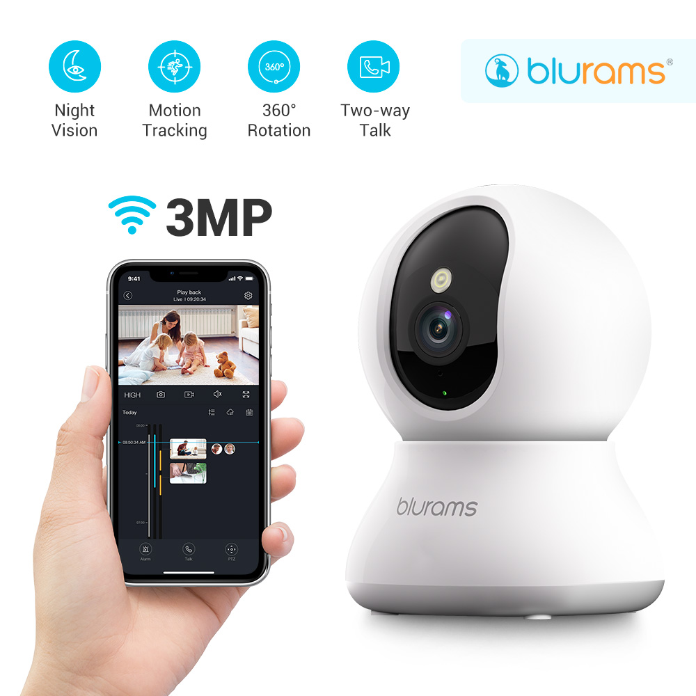 Eufy Camera E220 - Blurams Pet Camera 2K, 360 °
