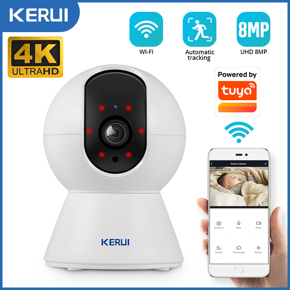 Eufy Camera E220 - Câmera IP WiFi KERUI 5MP 8MP