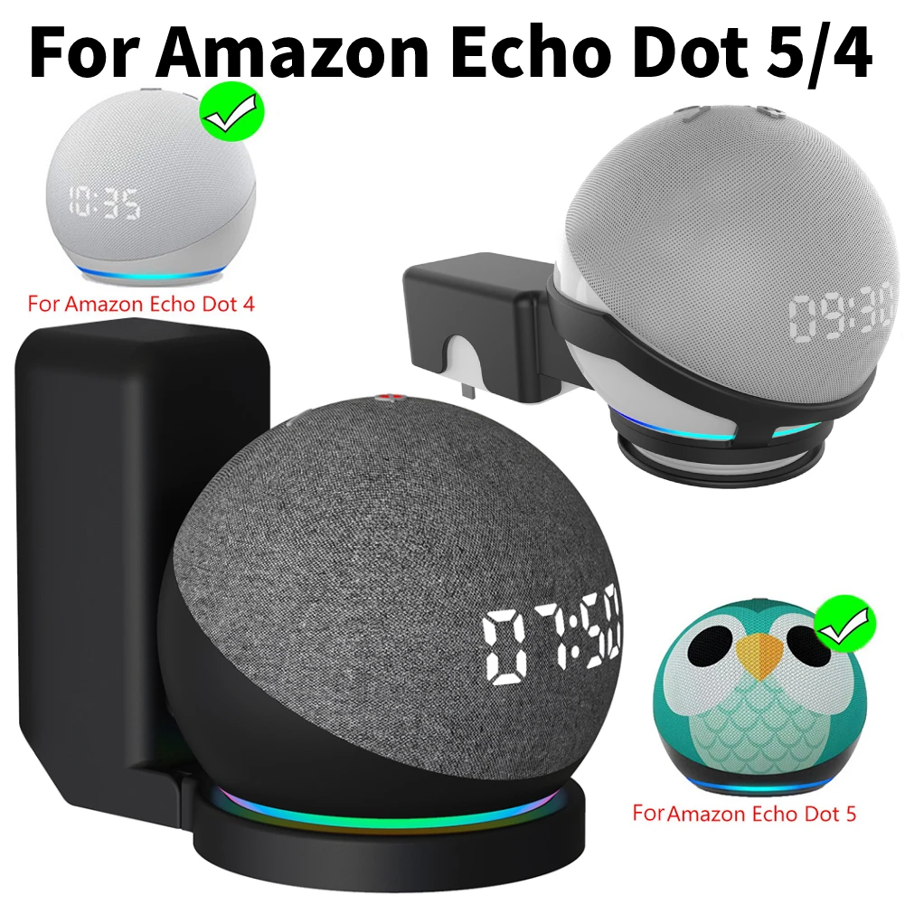 Amazon Speaker Echo Dot 5 - Suporte de parede portátil para Amazon