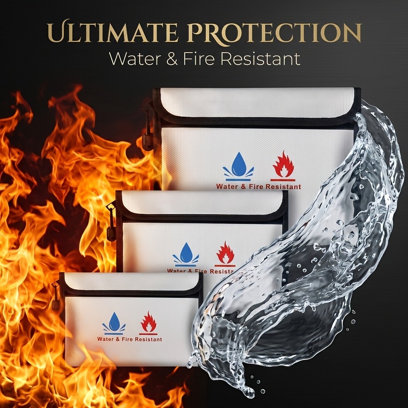 Fire Safe Document - Bolsa para Documentos à Prova de