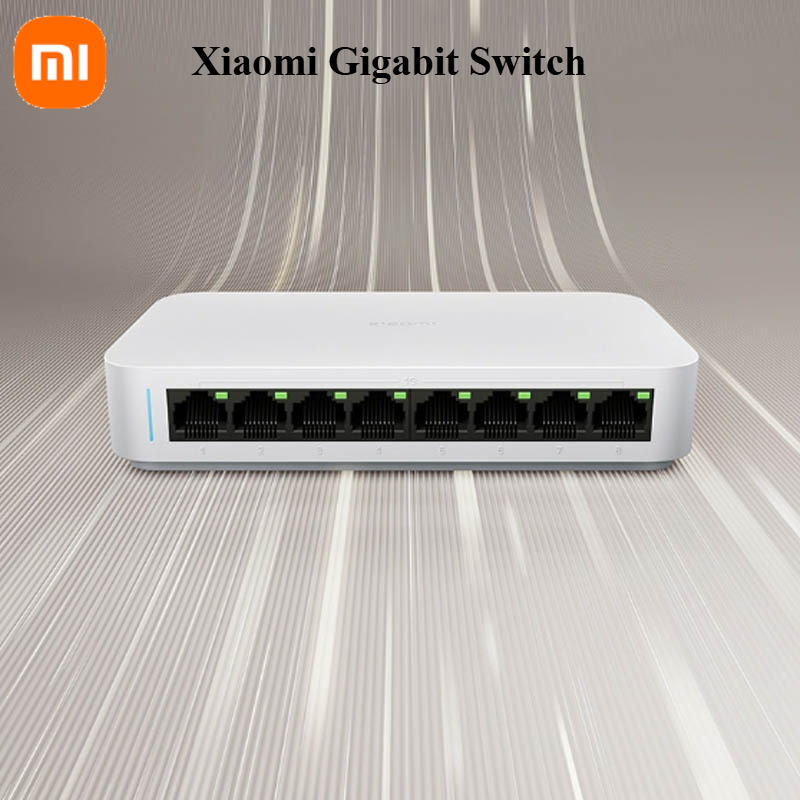 Xiaomi Hub Mijia Hub - Xiaomi mi 8 portas rj45 gigabit