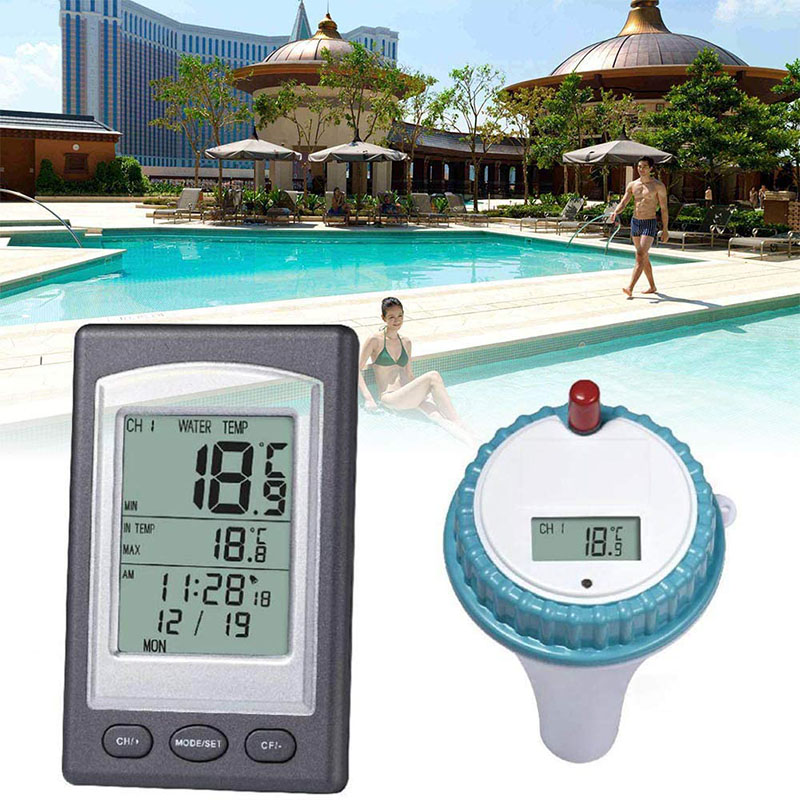 Digtal-termômetro para piscina - Pool Alarm Float avaliação e preço