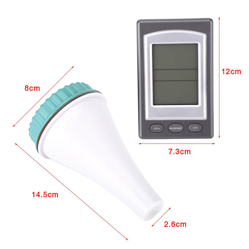 Digtal-termômetro para piscina - Pool Alarm Float avaliação e preço
