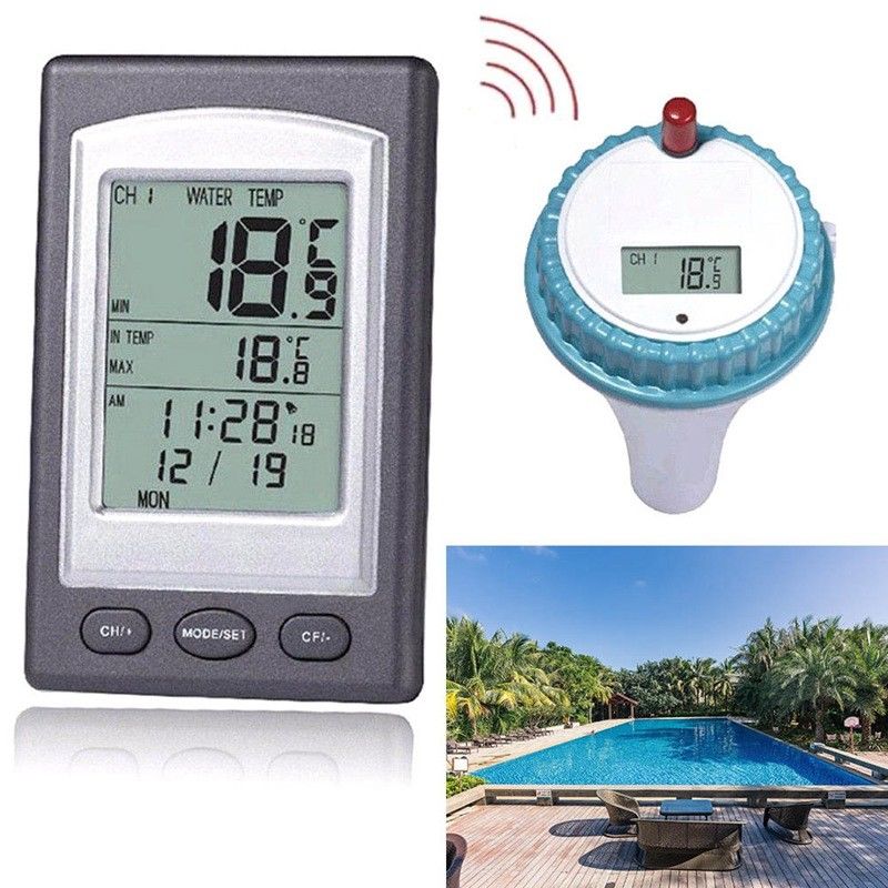Digtal-termômetro para piscina - Pool Alarm Float avaliação e preço