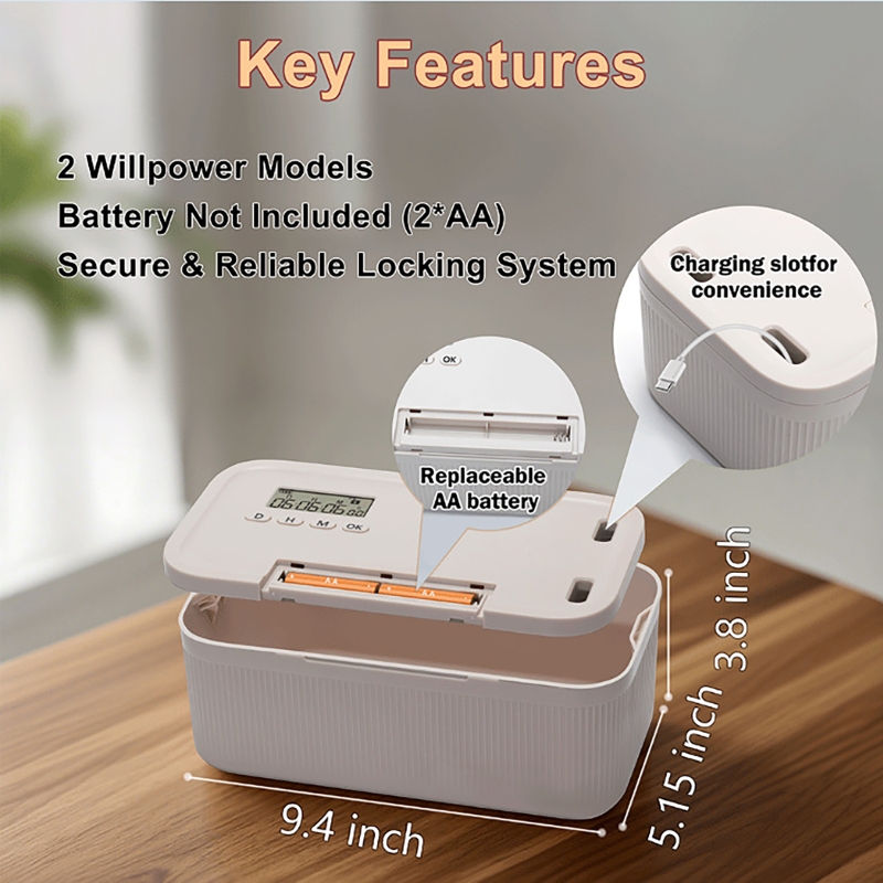 Caixas de bloqueio com tempori - Medicine Cabinet Lock avaliação e preço