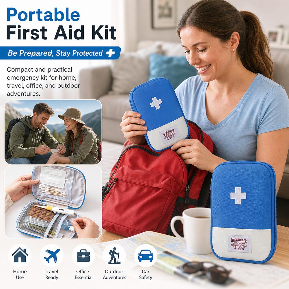 Bolsa de Primeiros Socorros Po - First Aid Bag Kit avaliação e preço