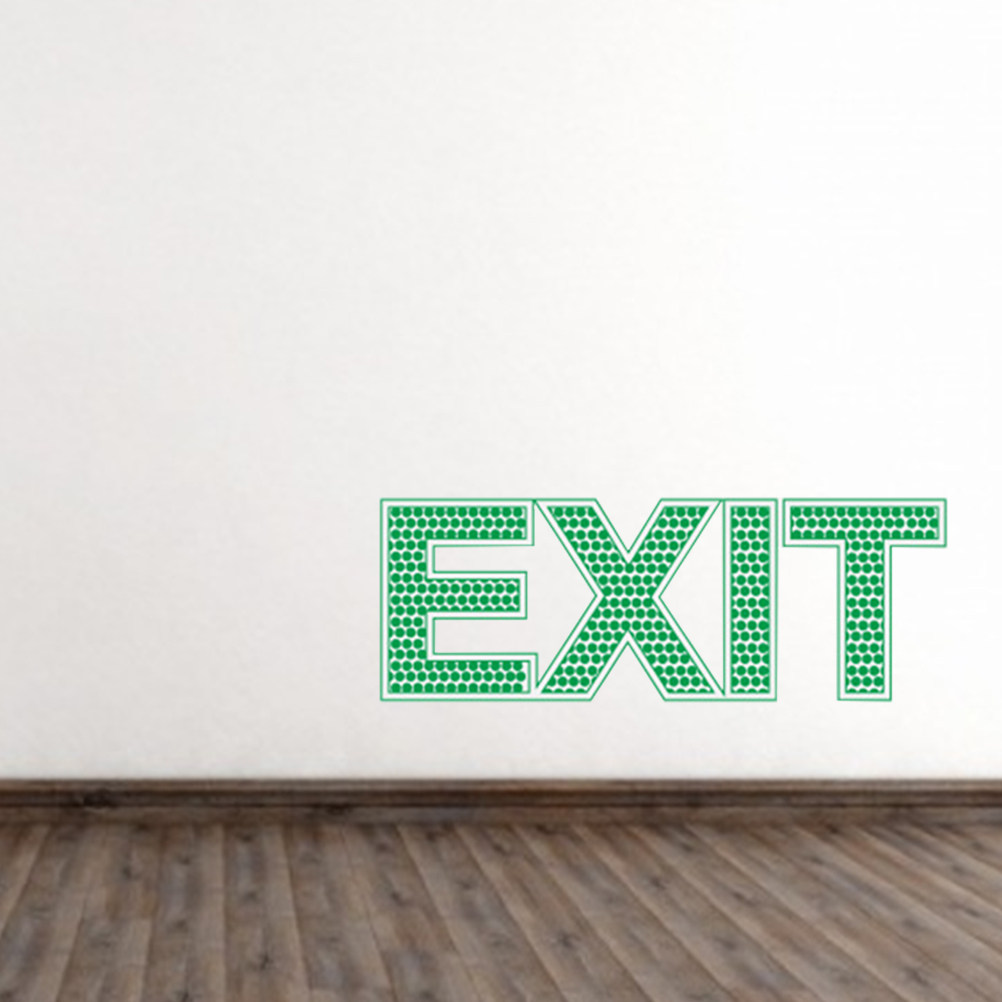 Adesivo de Segurança para Saíd - Emergency Exit Sign avaliação e preço