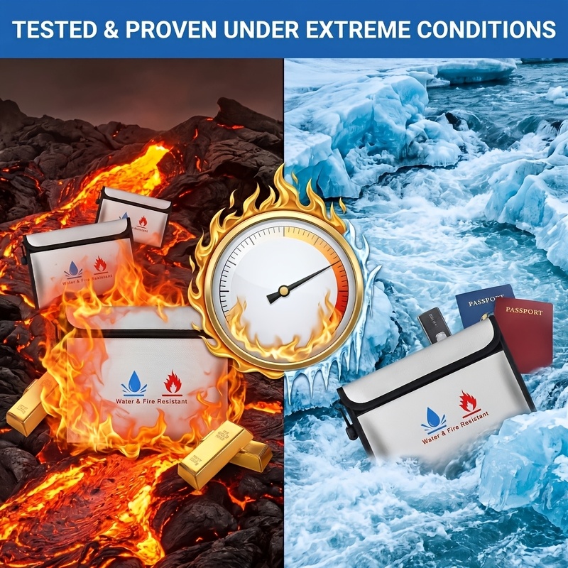 Bolsa para Documentos à Prova  - Fire Safe Document avaliação e preço
